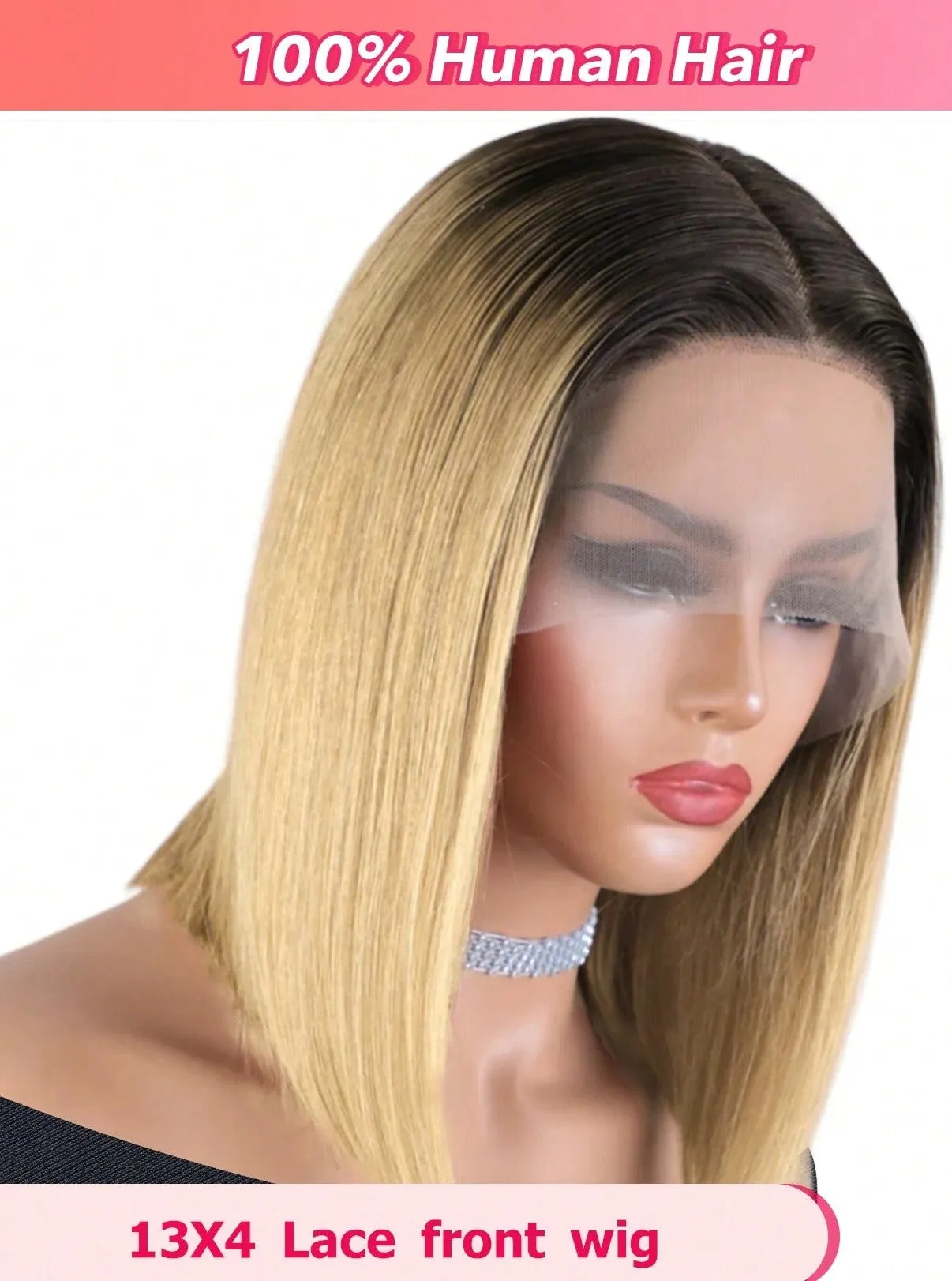 13 X 4 Lace Front 12 Inch Bob Wig