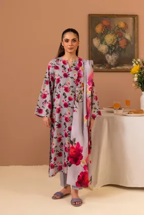 2 PC Printed Suit (Unstitched)