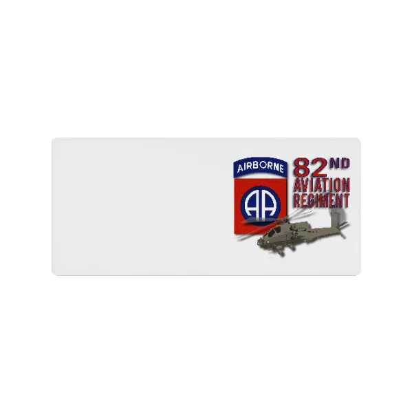 82nd Aviation Regiment XL Rectangle Mousepad