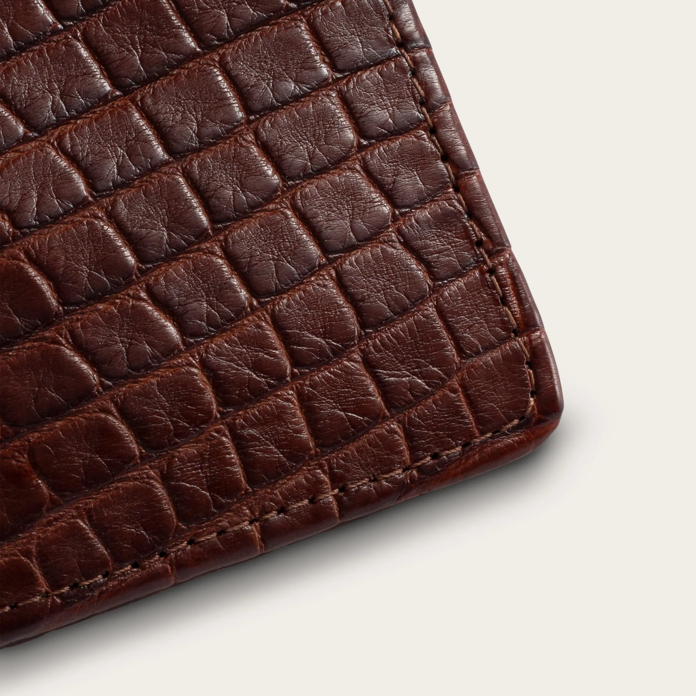 Alligator Bifold Card Case