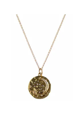 Astrid Gold Medallion Necklace *As Seen On The Bachelorette*