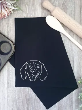 Beagle Tea Towel