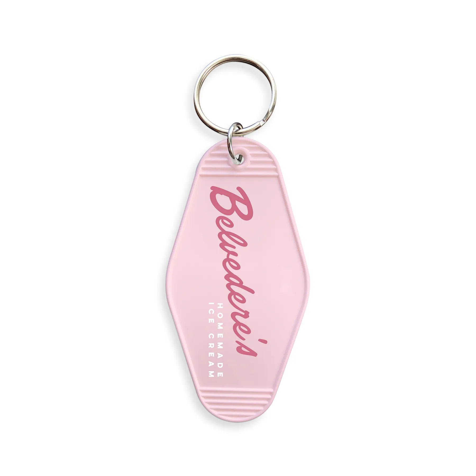 Belvedere's Ice Cream Shop Keytag