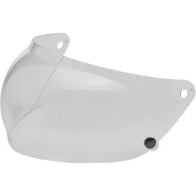 Biltwell Gringo S Bubble Shield Anti-Fog Face Shield Helmet Accessories (Refurbished, Without Tags)