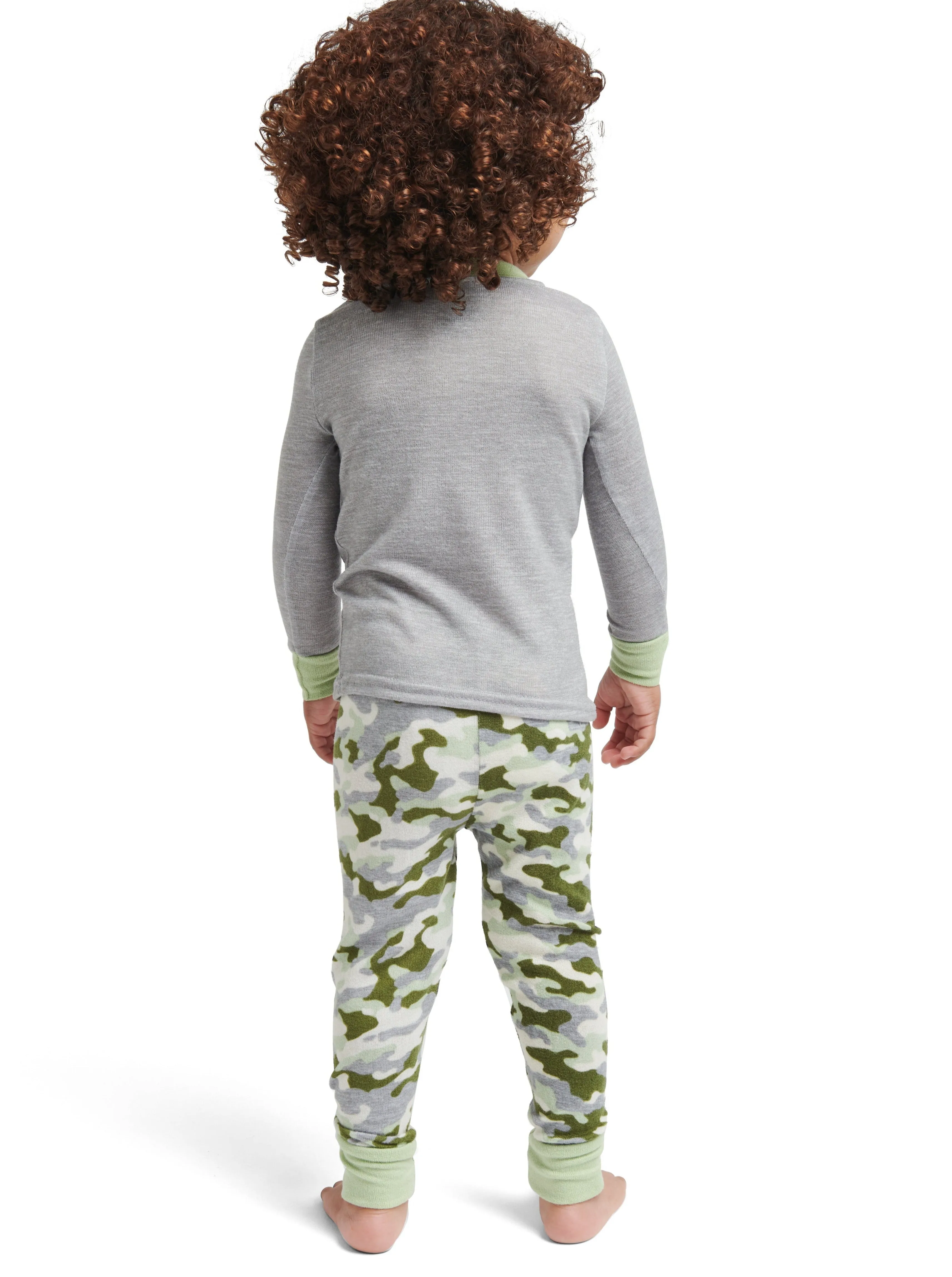 Boys' "SLEEPY HEAD" Long Sleeve Top and Joggers Pajama Set