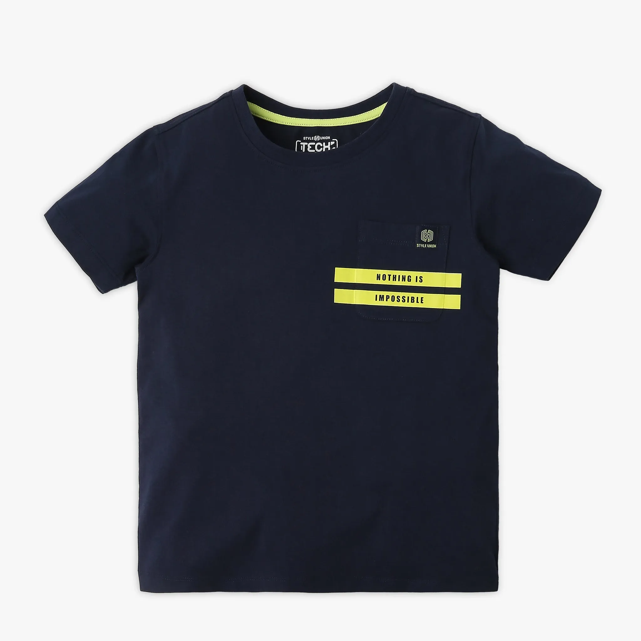 Boy's Regular Fit Graphic T-Shirt