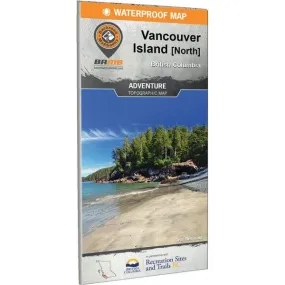 BRMB Vancouver Island North BC Waterproof Map