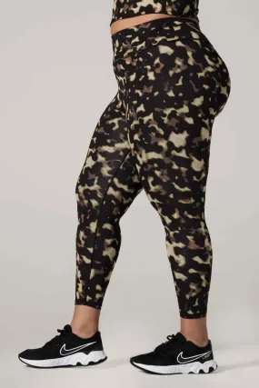 Camila High Waist Front Pocket Legging Blur Camo