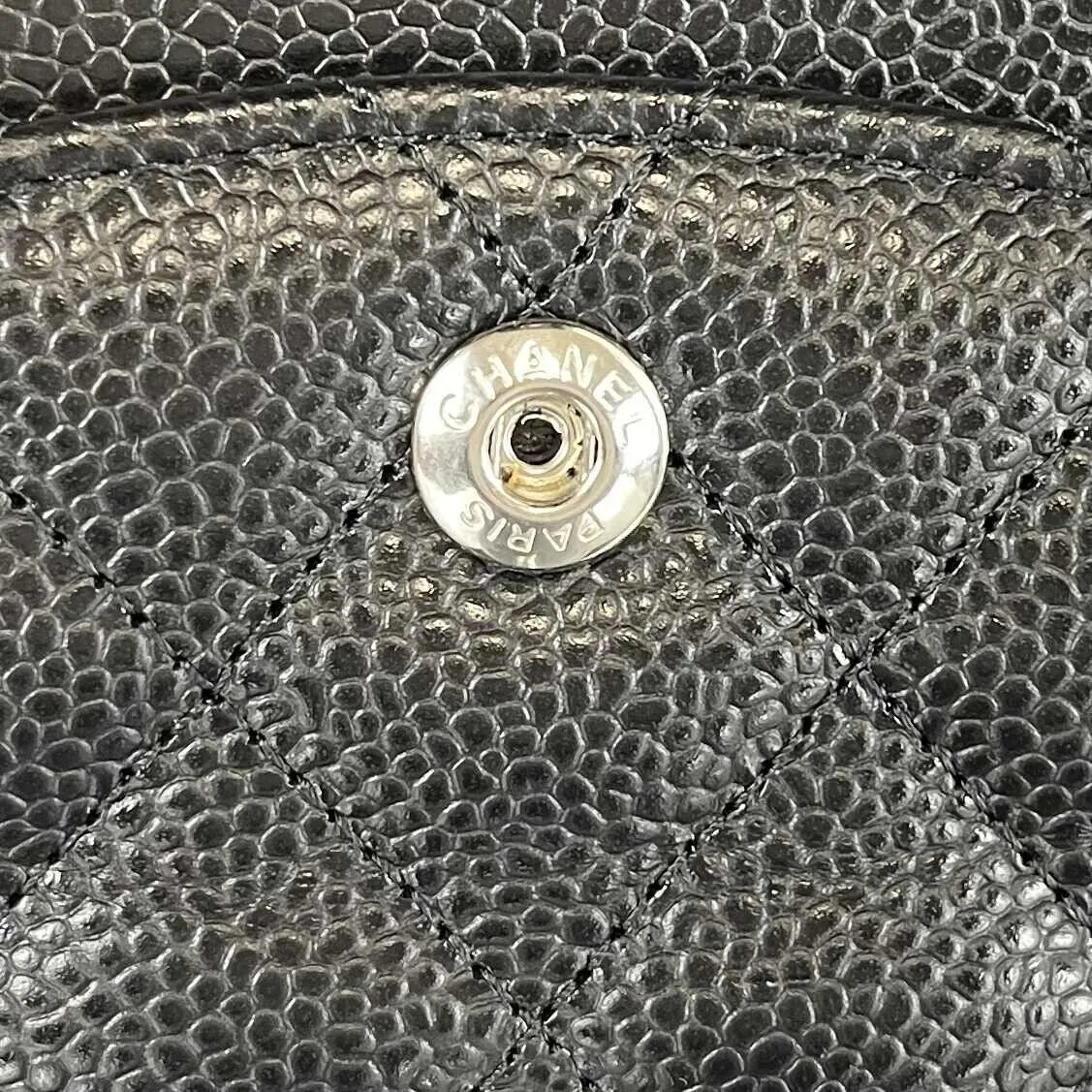 CHANEL - NEW 2021 Timeless Black Medium Double Flap Caviar Crossbody Shoulder Bag