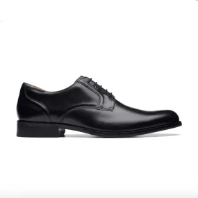 Clarks CraftArlo Lace Black Leather - Wide Width