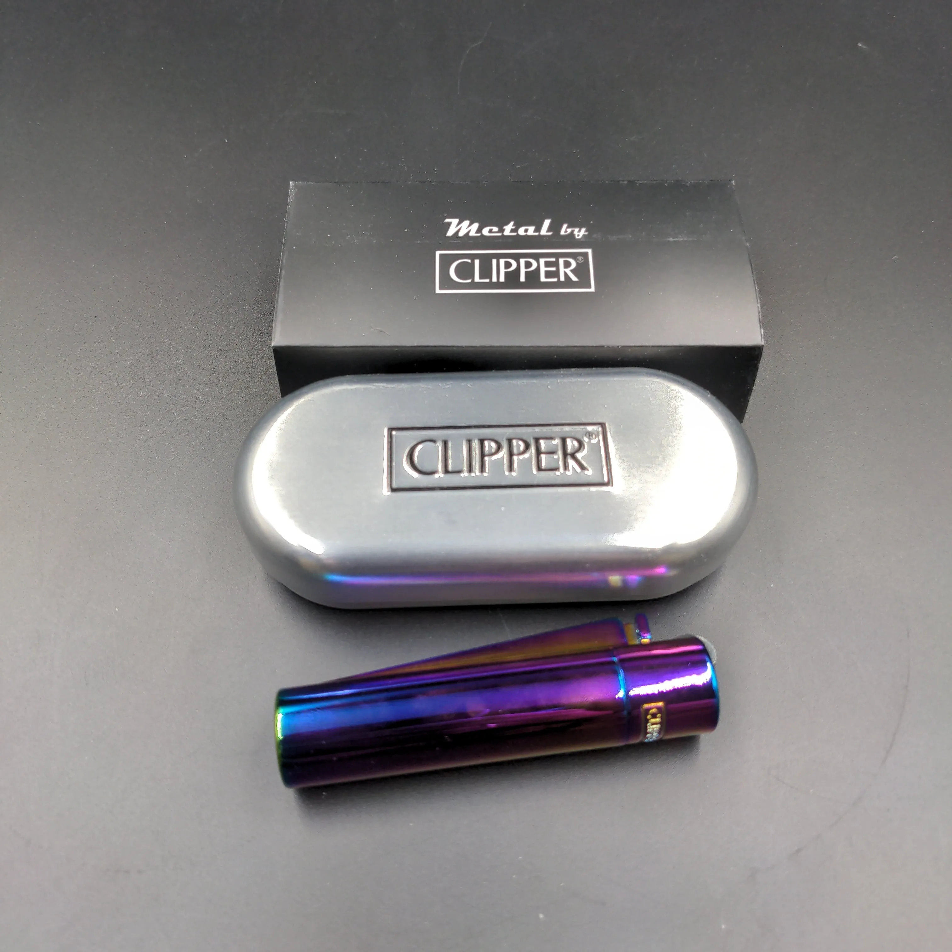 Clipper ICY Refillable Butane Lighter - Metal