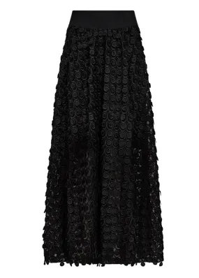 Copenhagen Muse Belive Maxi Nederdel - Black