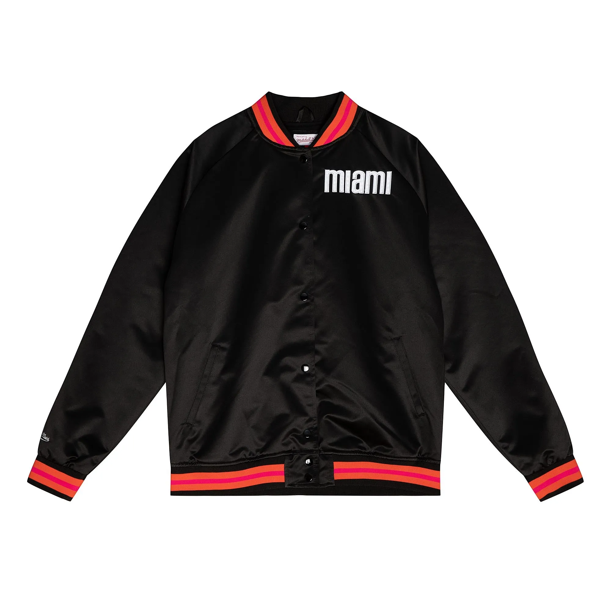 Court Culture X Mitchell and Ness Floridians Black Satin Jacket