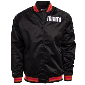 Court Culture X Mitchell and Ness Floridians Black Satin Jacket