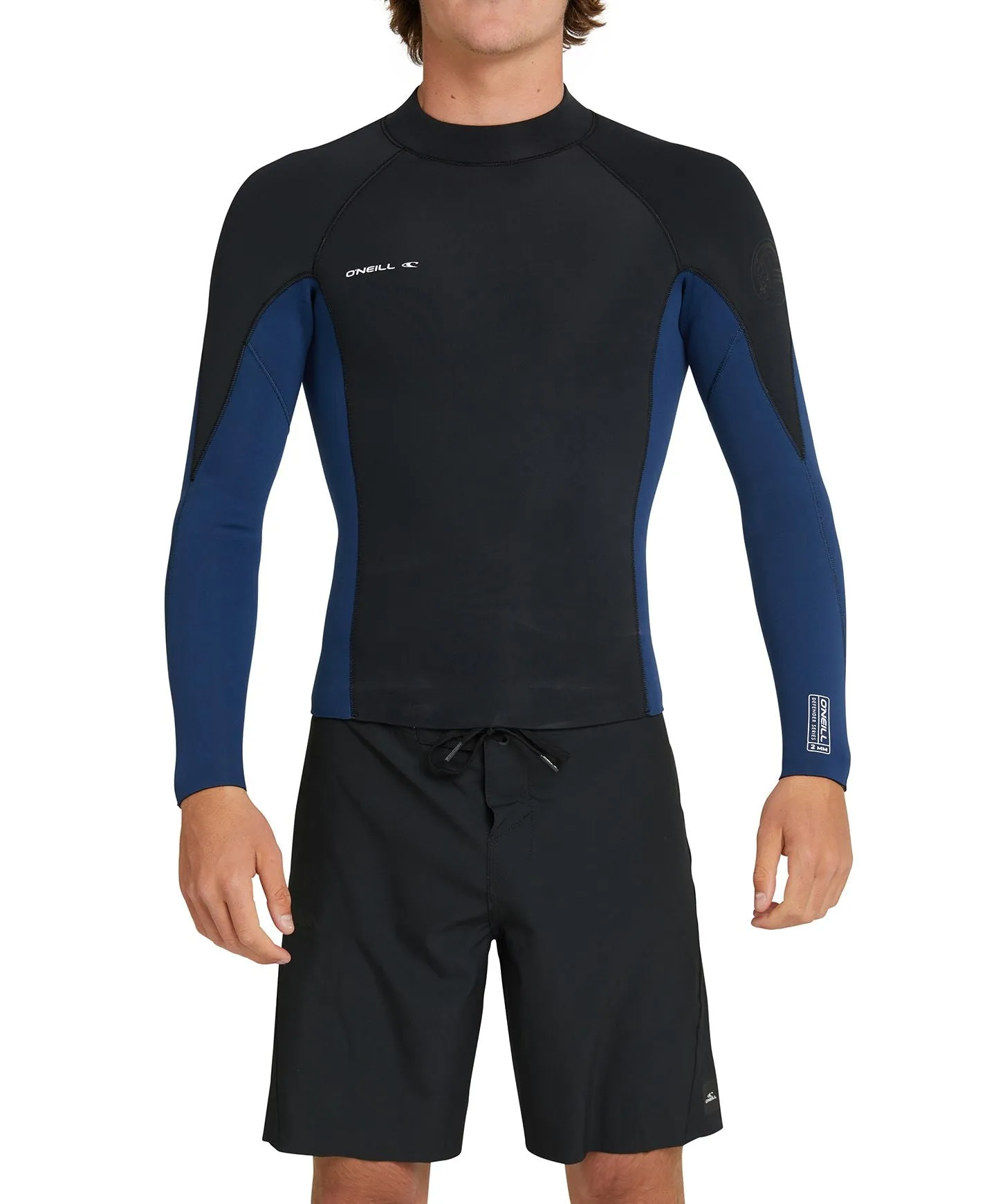 Defender Long Sleeve 2/1mm Wetsuit Jacket - Navy