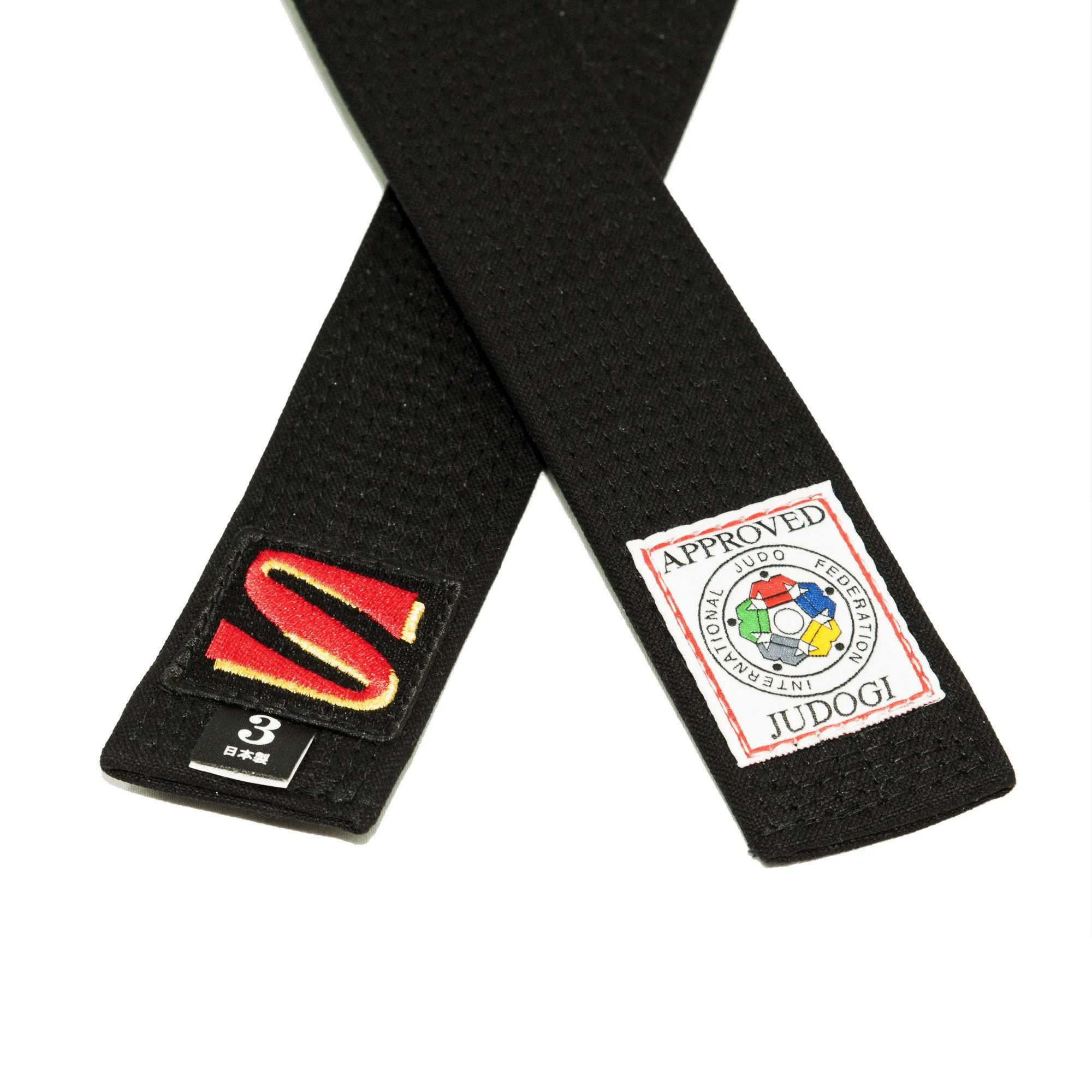 Deluxe IJF Approved Kuroobi - Black Belt (JOXB)