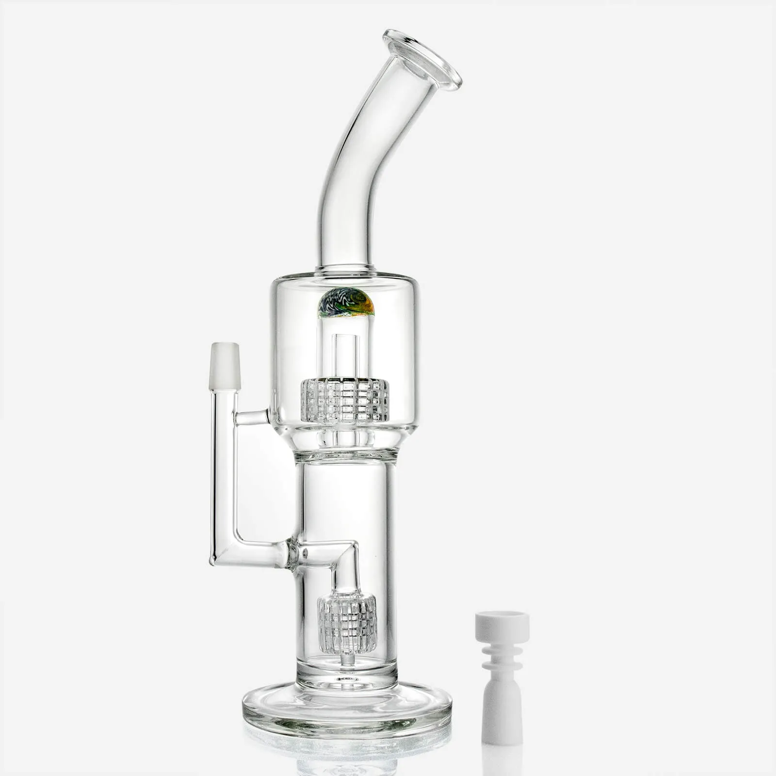 Double Matrix Perc Dab Rig 11"