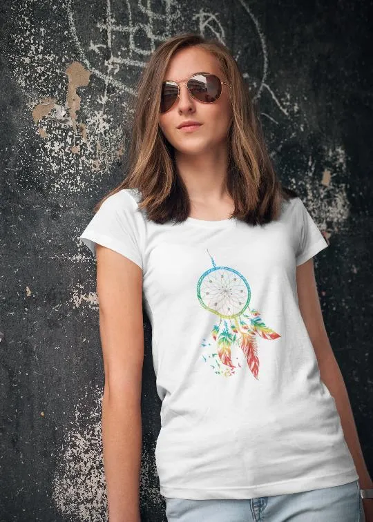 Dreamcatcher Women Half Sleeve T-Shirt