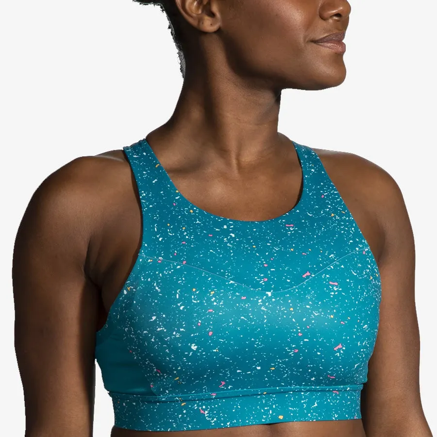 Drive 3 Pocket Bra (Lagoon Speckle Print)