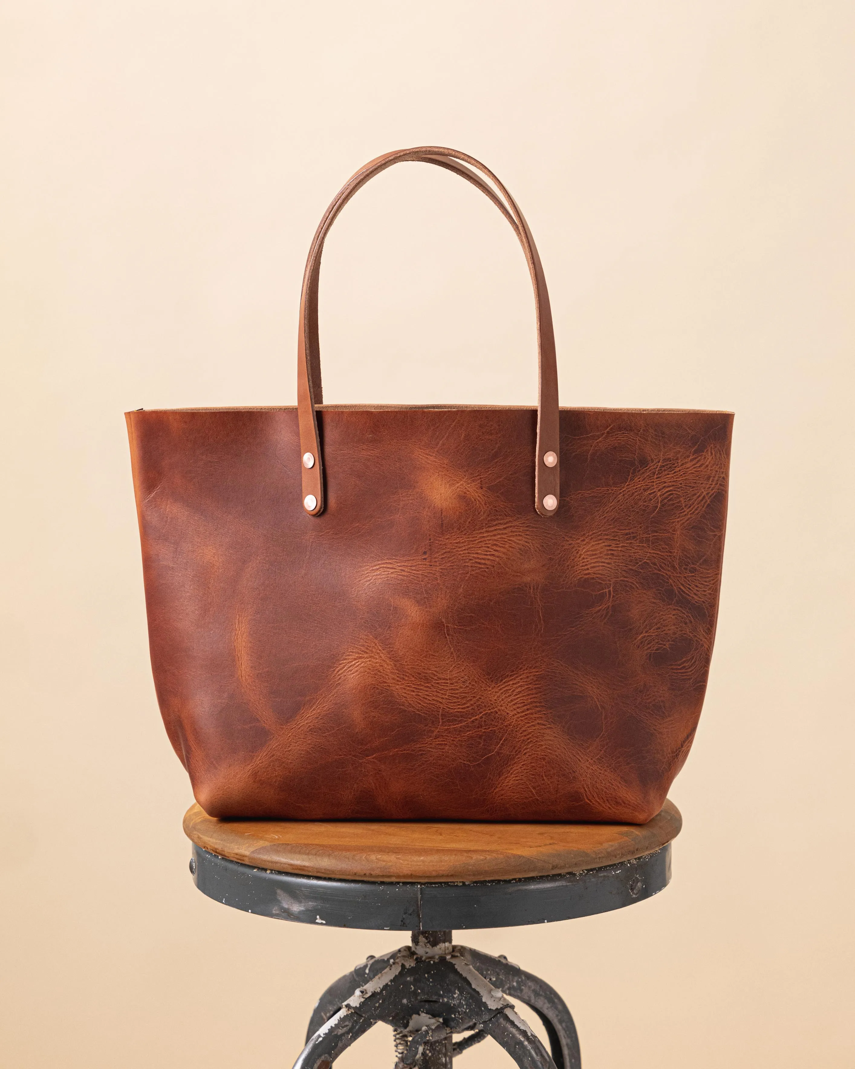 English Tan Dublin East West Tote