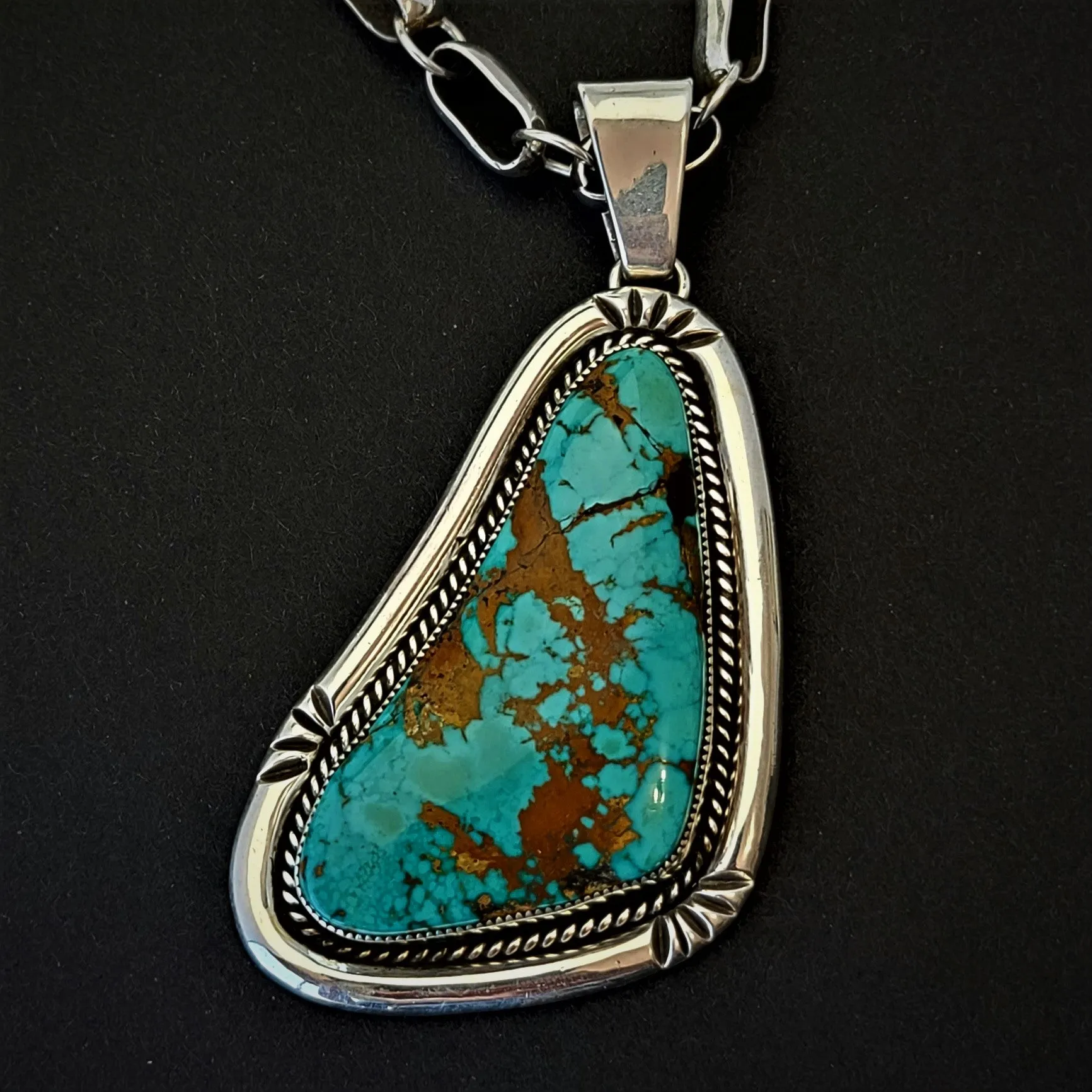 Fabulous Natural Carico Lake Pendant