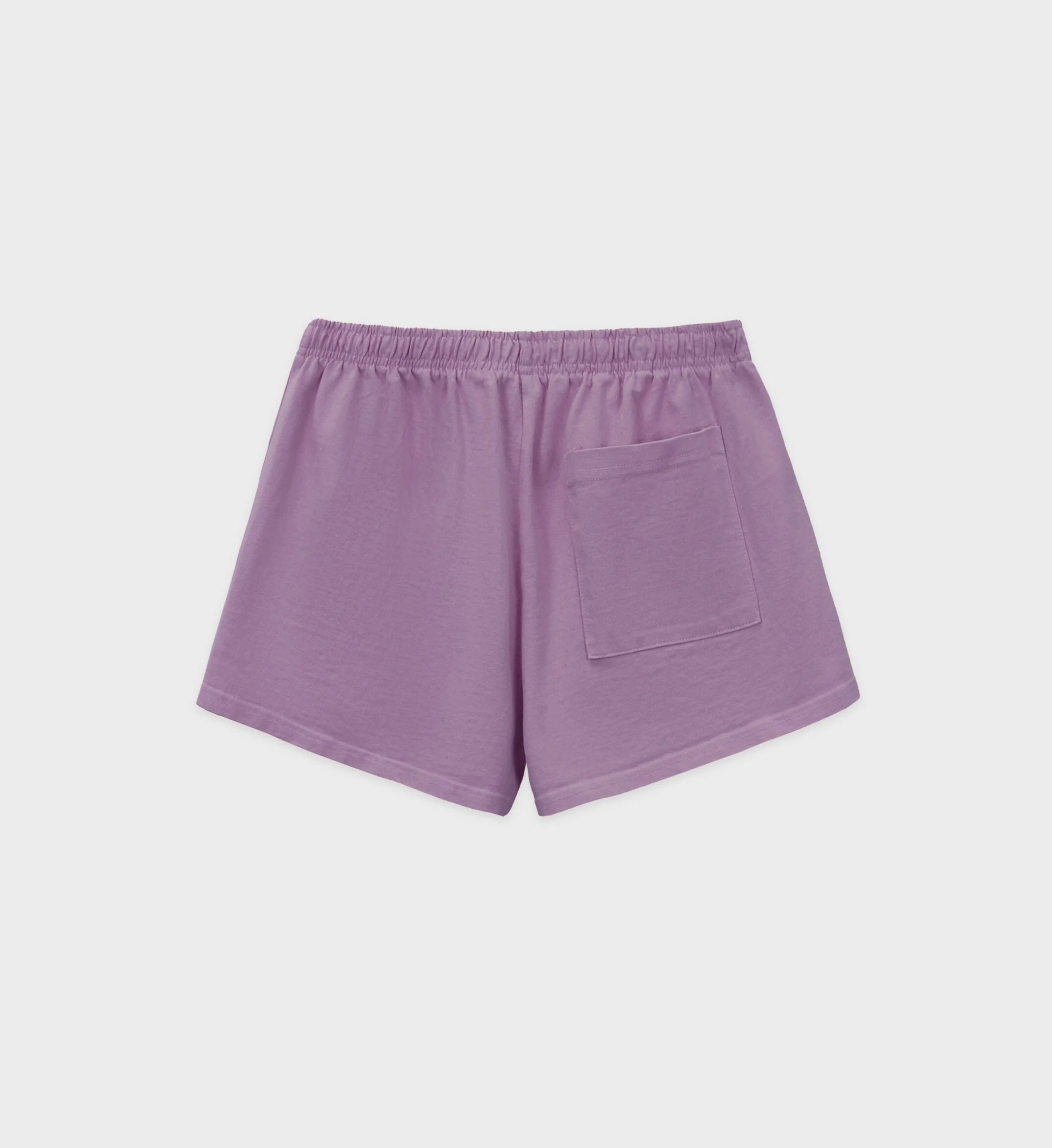 Health Initiative Disco Short - Soft Lavender/White