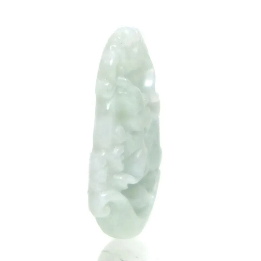 Jade Zodiac Fine Nephrite Pendant, Rat 4