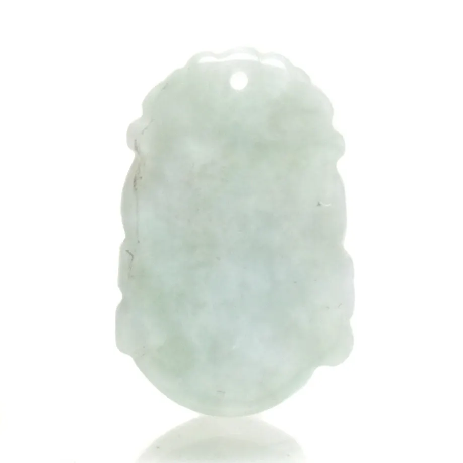 Jade Zodiac Fine Nephrite Pendant, Rat 4