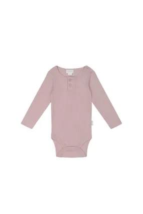 Jamie Kay - Modal Long Sleeve Bodysuit - 0-3m - Blossom