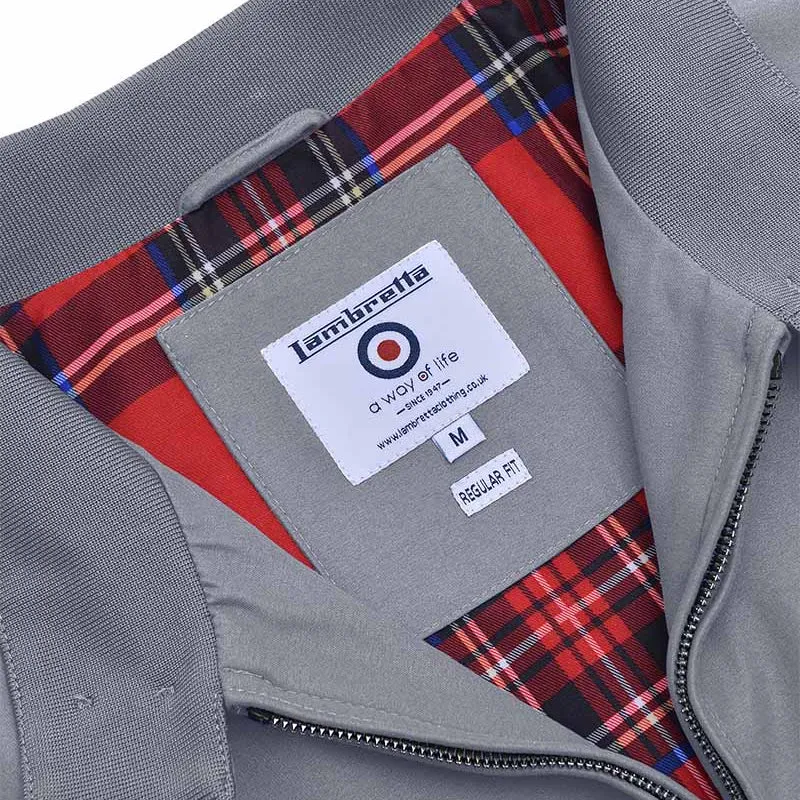 Lambretta Showerproof Harrington Grey