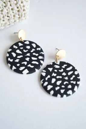 LESLIE EARRINGS -BLACK