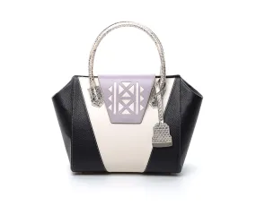 Lilac & Black Ashley Tote