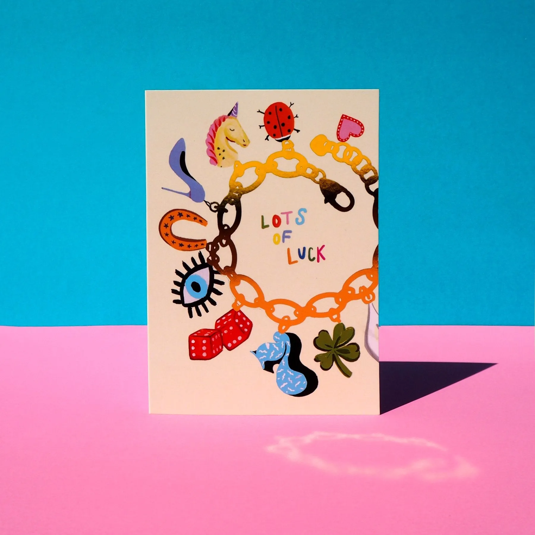  Lots of Luck Charms  Card