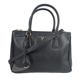 Lux Small Tote in Black