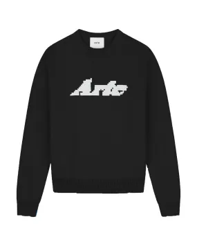 Maglione Uomo Arte Antwerp Kobe Logo Nero