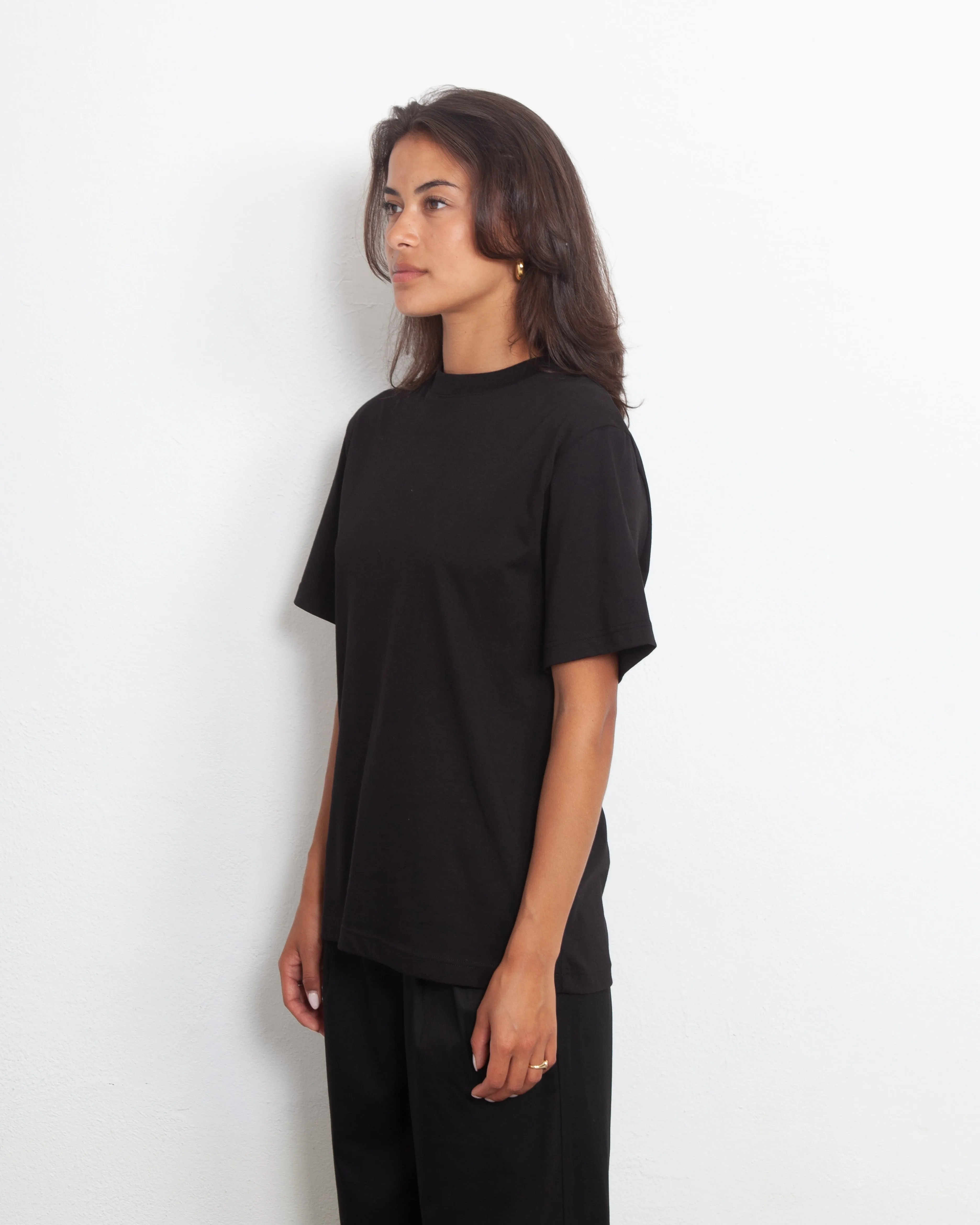 Maha Moon Tee Black