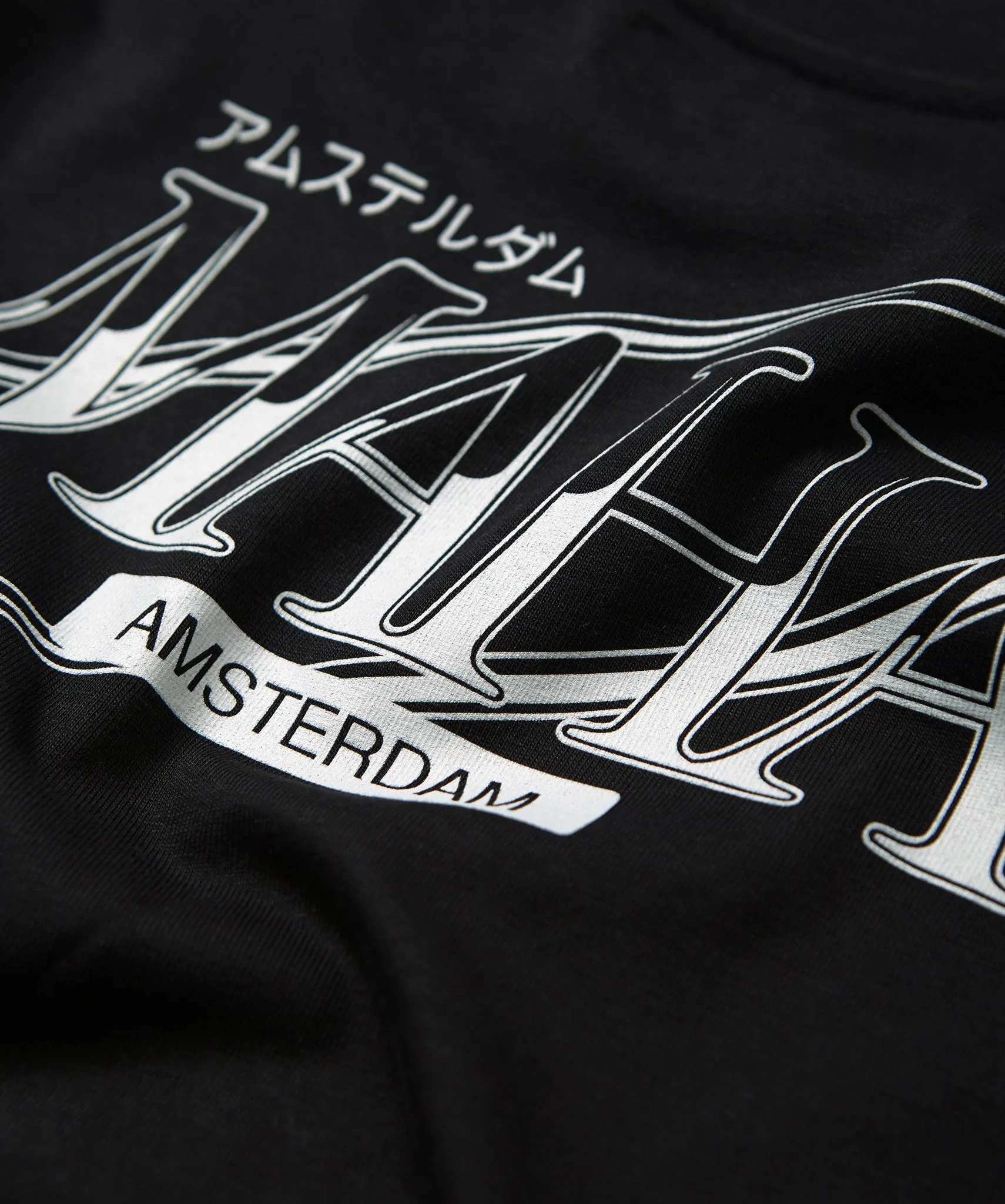 Maha Moon Tee Black