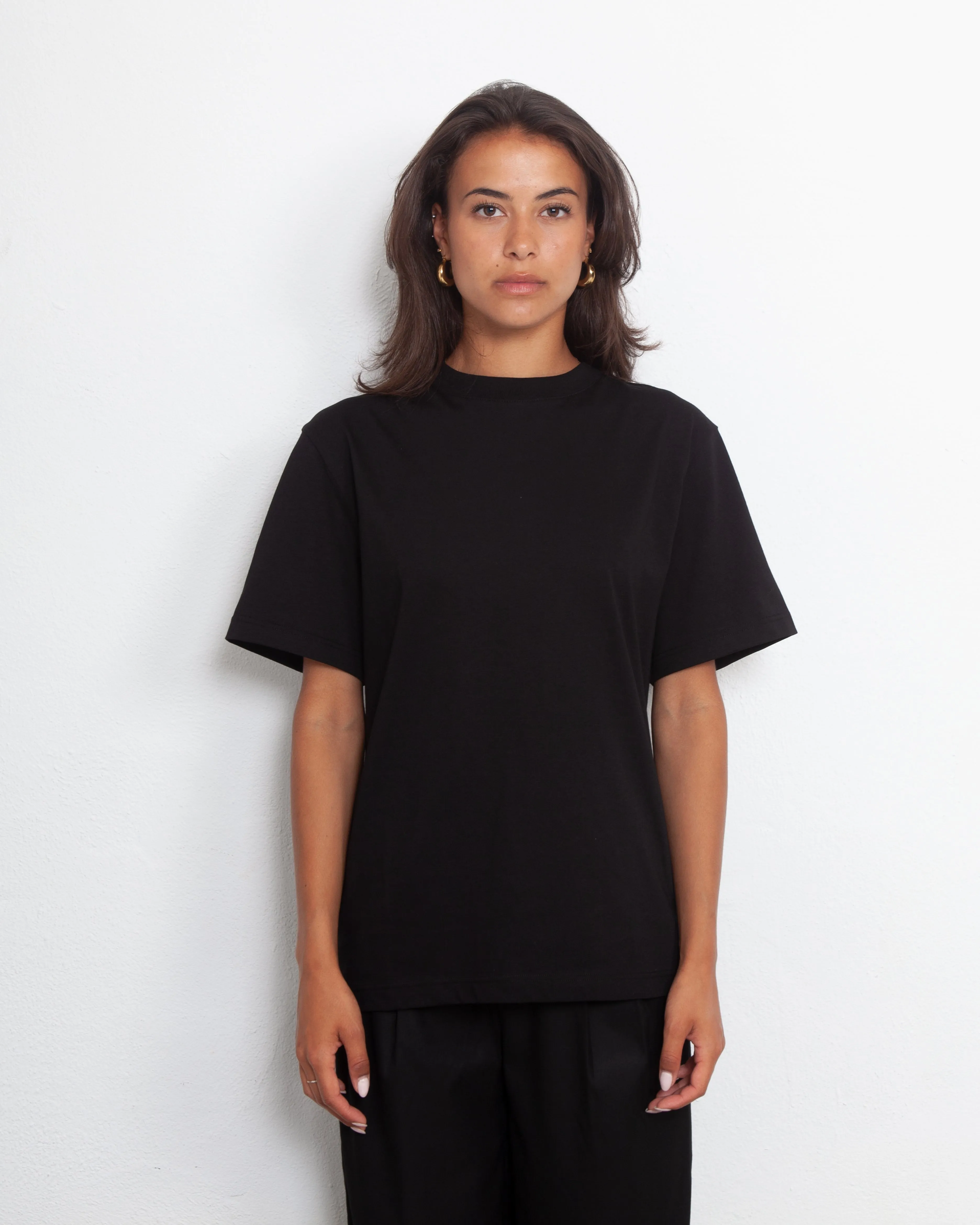 Maha Moon Tee Black