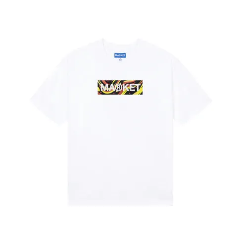 Market Bar Logo T-Shirt "White"