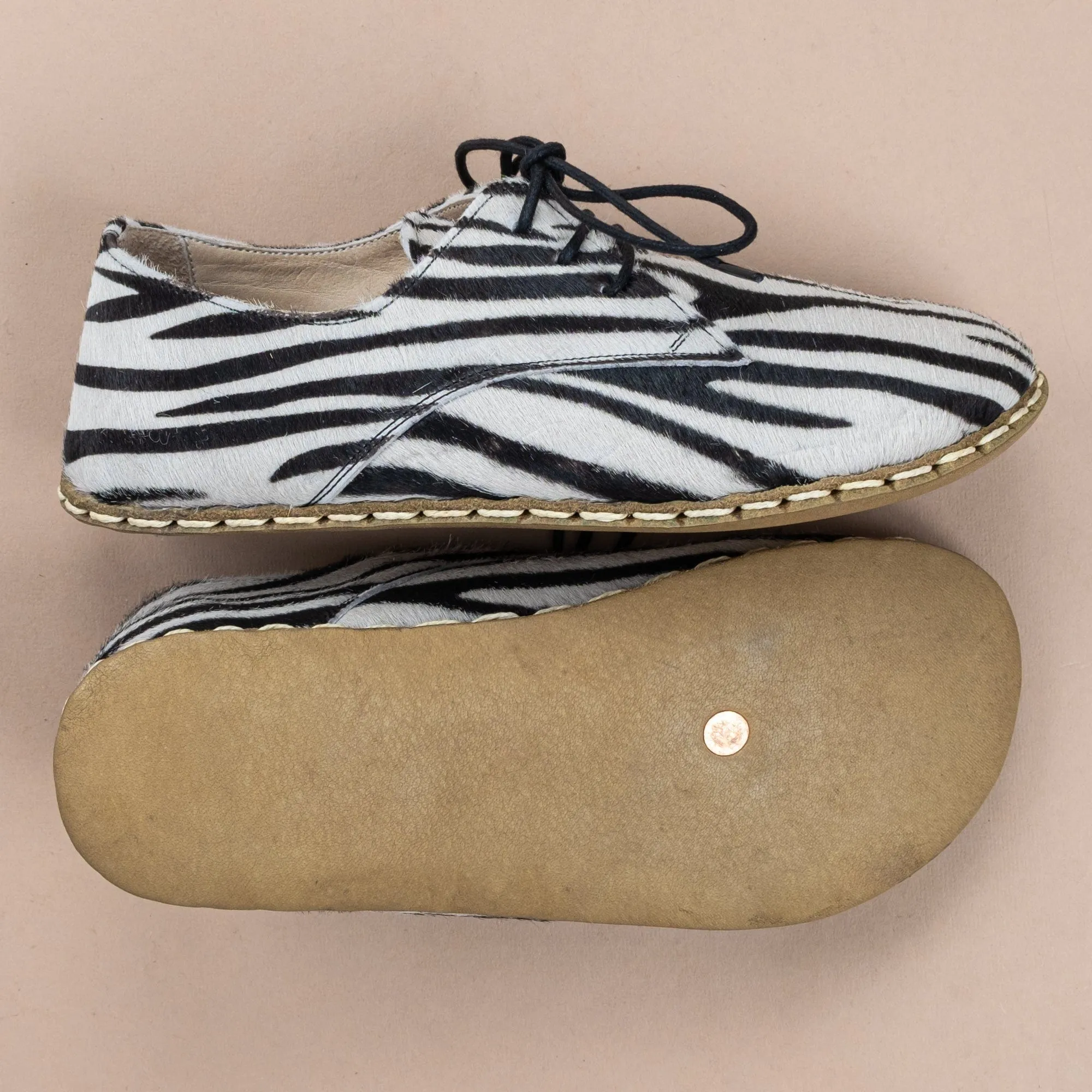 Men's Zebra Oxfords