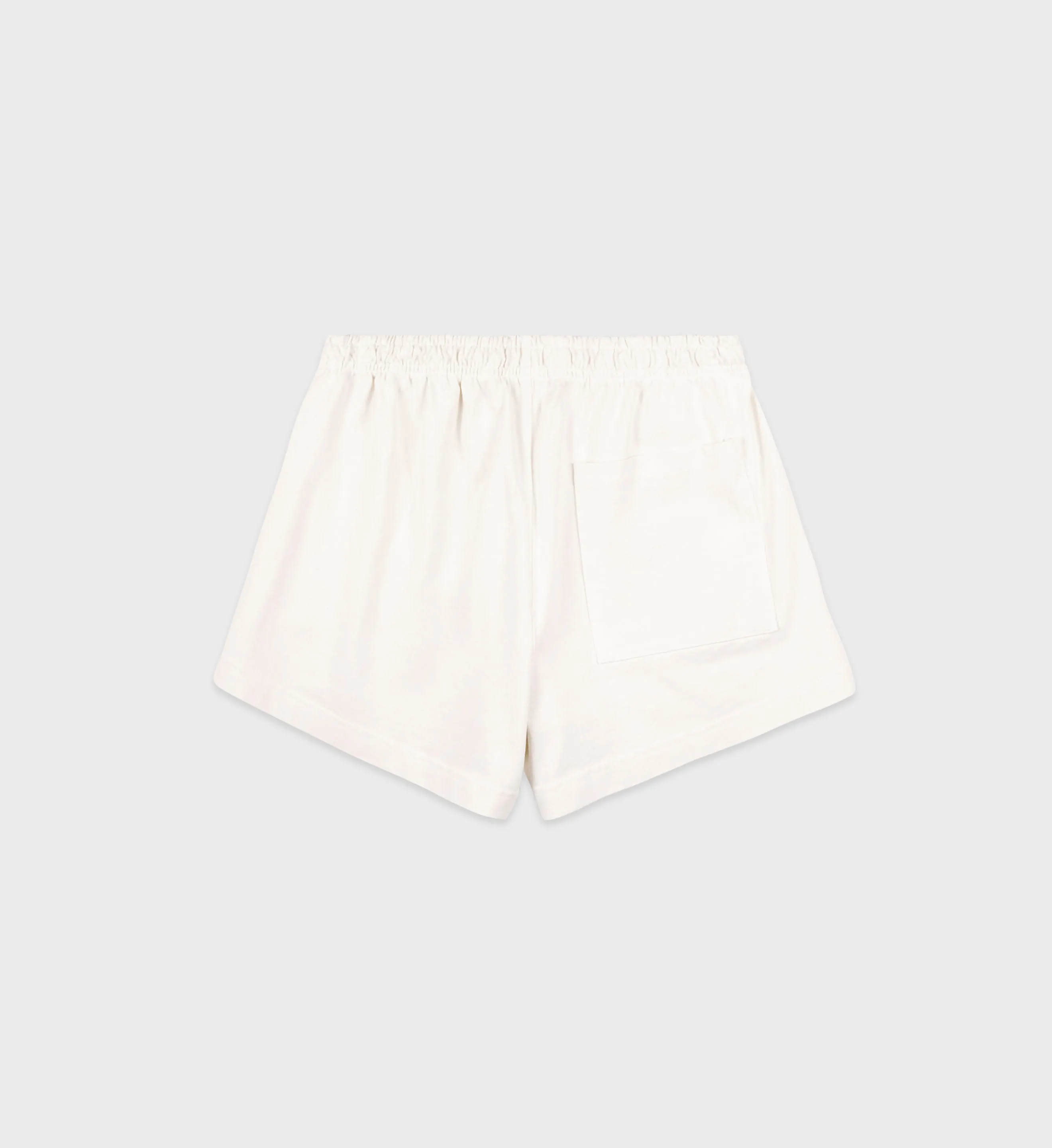 Paris Country Club Disco Short - Coconut/Caribbean