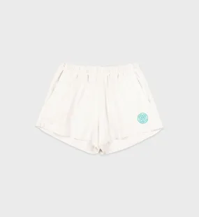 Paris Country Club Disco Short - Coconut/Caribbean