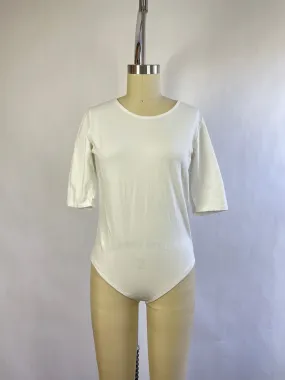 People Tree White Bodysuit (12/L)