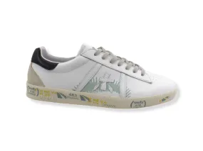 PREMIATA Andy Suede Retro Black Sneaker Uomo White Black ANDY5742