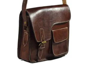 Riad Messenger Bag - Brown