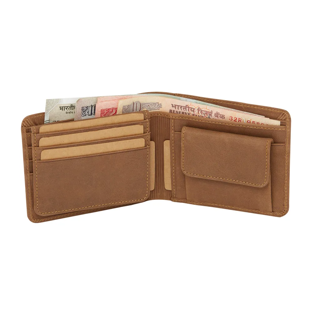 RL Neo Emboss Oil Pullup Gents Wallet