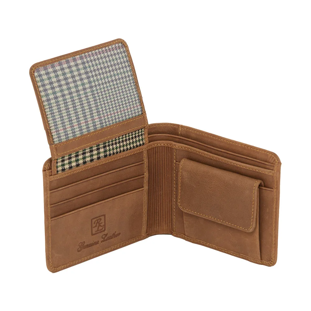 RL Neo Emboss Oil Pullup Gents Wallet