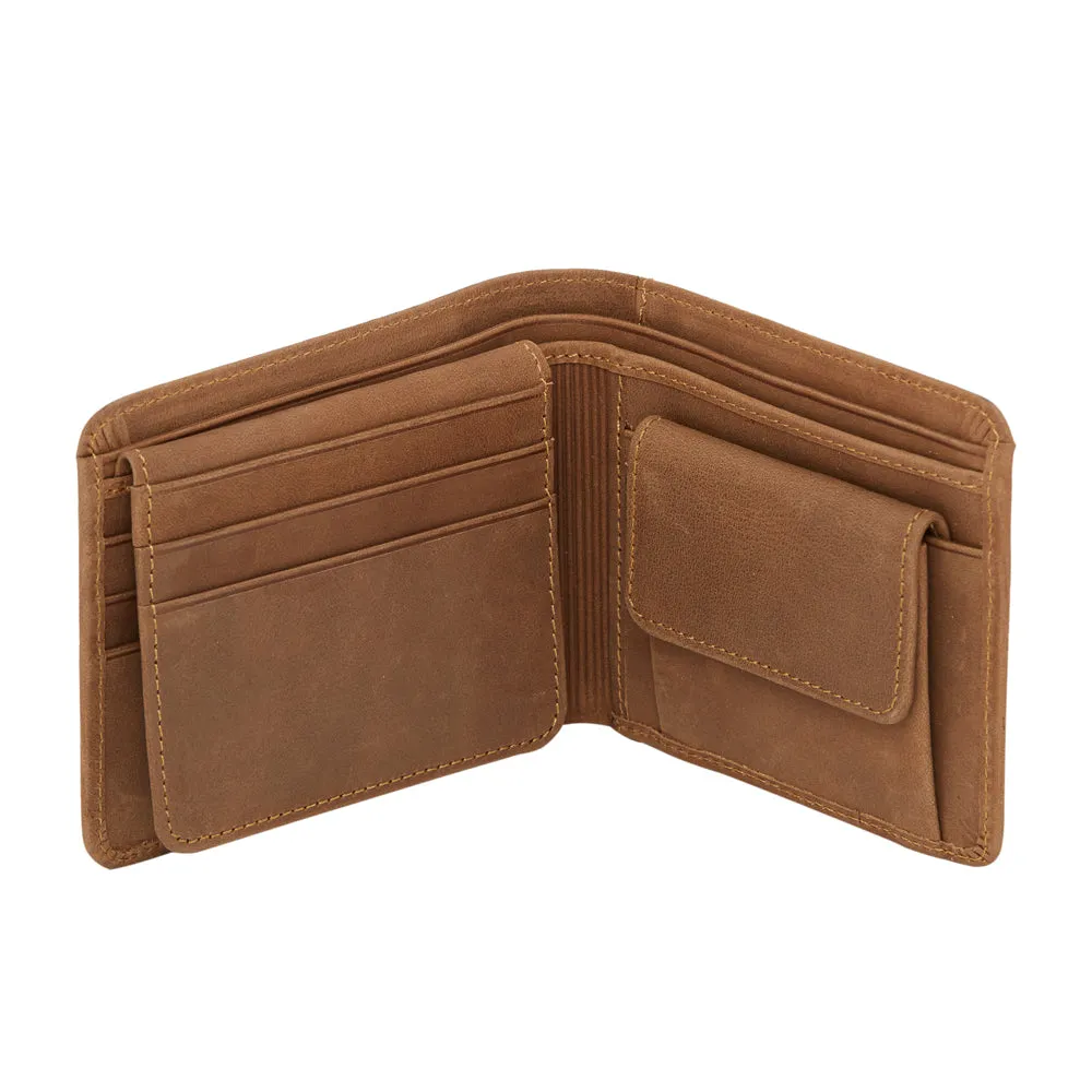 RL Neo Emboss Oil Pullup Gents Wallet