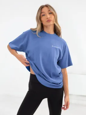 Series Oversized T-Shirt - Light Blue