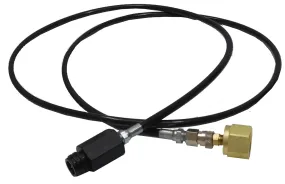 Soda Maker to  Large external CO2 Tank (CGA 320 Valve ) 6' Foot Hose  with Quick Disconnect